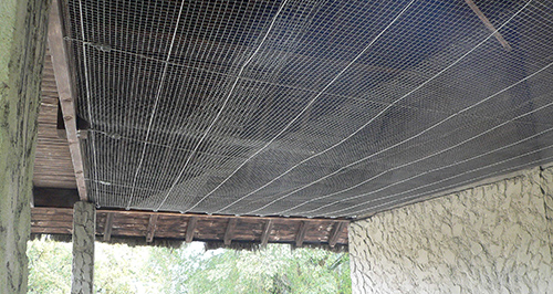 Moyens répulsifs, les grilles, grillages ou filets